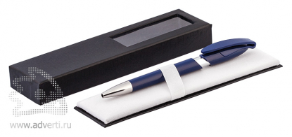 Футляр с окошком для ручки, пример с ручкой, в разобранном виде
