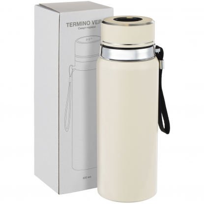 Смарт-термос Termino, ver.2, белый (молочный)