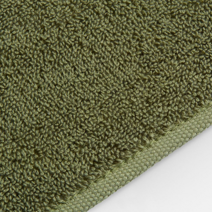 Полотенце махровое Terrychic XL, зеленое