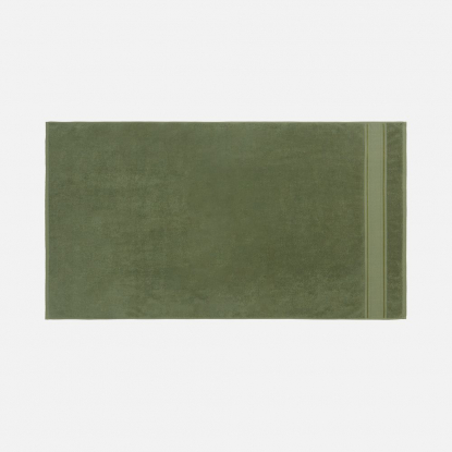 Полотенце махровое Terrychic XL, зеленое