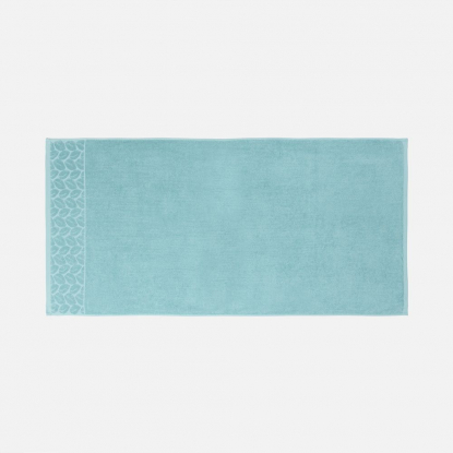 Полотенце махровое Hoya, среднее, голубое