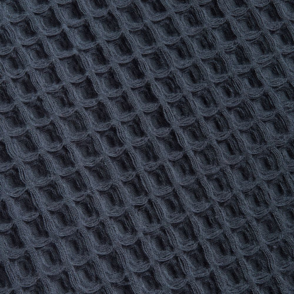 Плед вафельный Elenglect, темно-серый