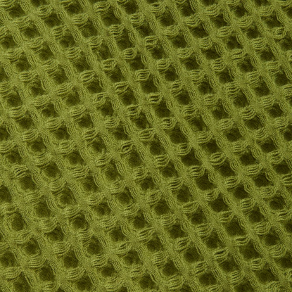 Плед вафельный Elenglect, зеленый