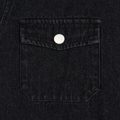 Куртка джинсовая O3, черная