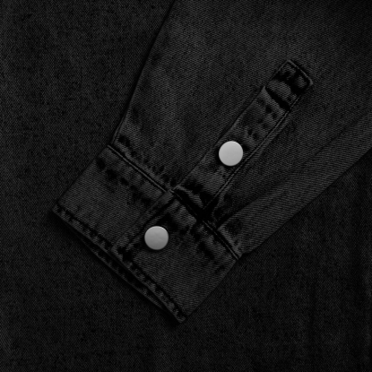 Куртка джинсовая O3, черная