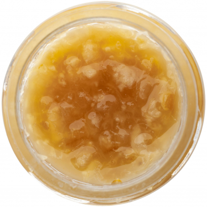 Варенье Jammy Mini, апельсиново-лимонное, с открытой крышкой