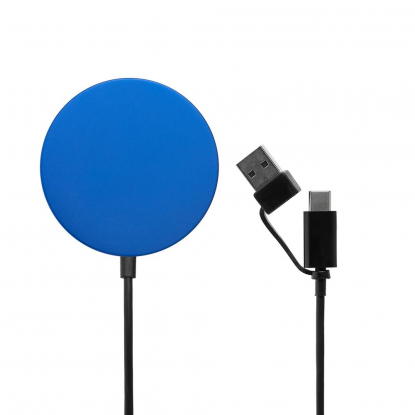 Магнитное зарядное устройство Cooper Rond, синее