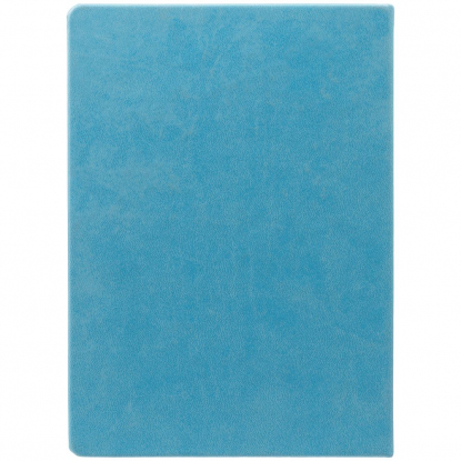 Ежедневник Cortado, недатированный, голубой, вид сзади