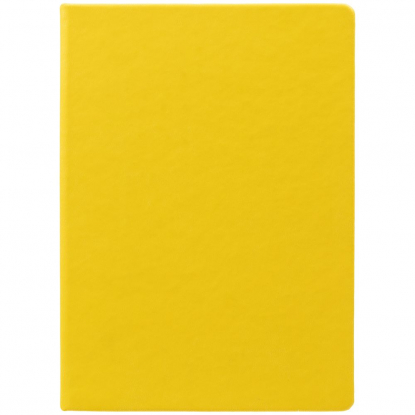 Ежедневник Cortado, недатированный, желтый, вид спереди