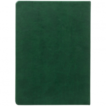 Ежедневник Cortado, недатированный, зеленый, вид сзади