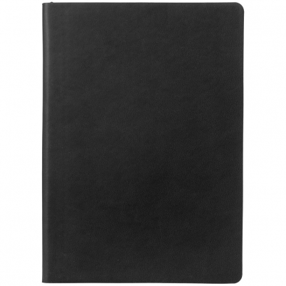Ежедневник Romano, недатированный, черный, вид спереди