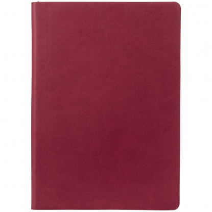 Ежедневник Romano, недатированный, бордовый, вид спереди