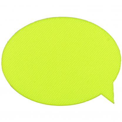 Наклейка тканевая Lunga Bubble, M, жёлтый неон