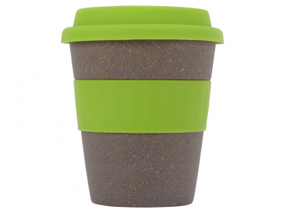 Стакан из бамбукового волокна Café, ярко-зеленый