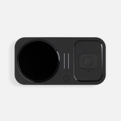 Беспроводное зарядное устройство с подогревом кружки Hot Task, чёрное