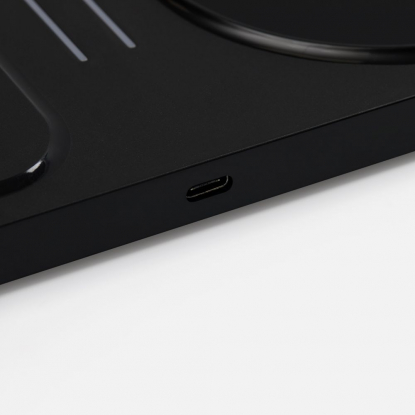 Беспроводное зарядное устройство с подогревом кружки Hot Task, чёрное