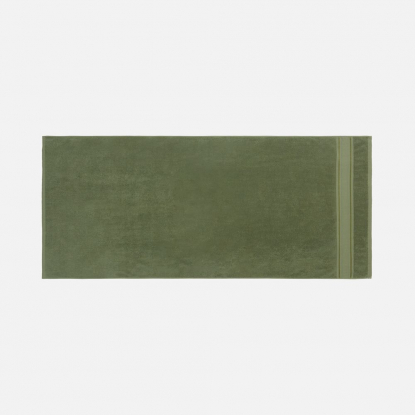 Полотенце махровое Terrychic, среднее, зеленое