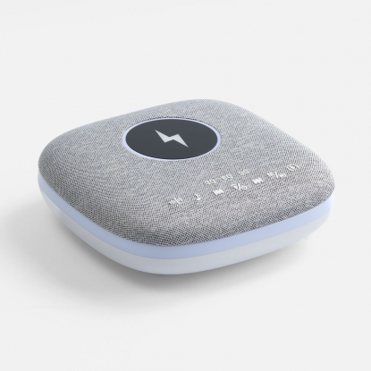 Bluetooth колонка с беспроводной зарядкой и подсветкой Terrafonic