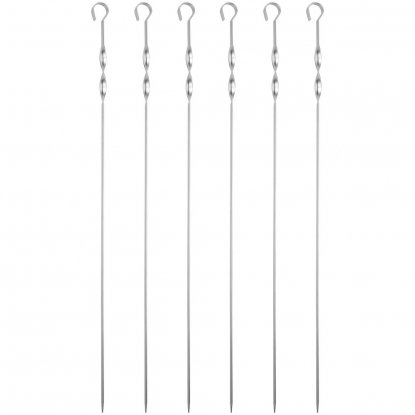 6 металлических шампуров