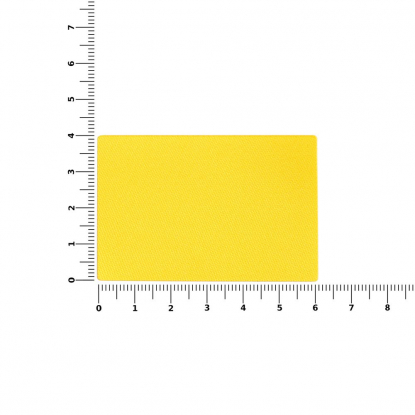 Наклейка тканевая Lunga, L, желтая