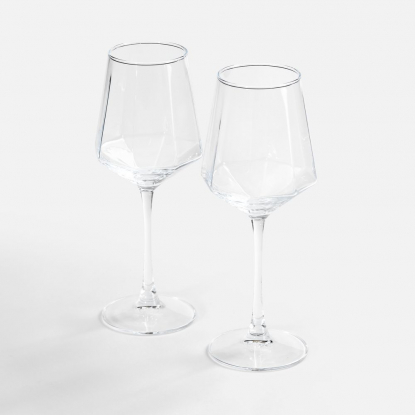 Набор из 2 бокалов для вина Fasetti