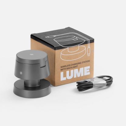 Станция беспроводной зарядки с подсветкой Lume