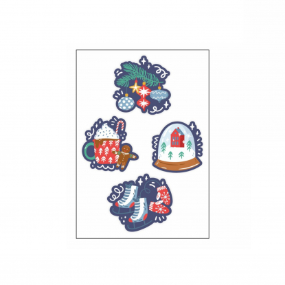 Объемные наклейки под смолой Sticker Pack на заказ