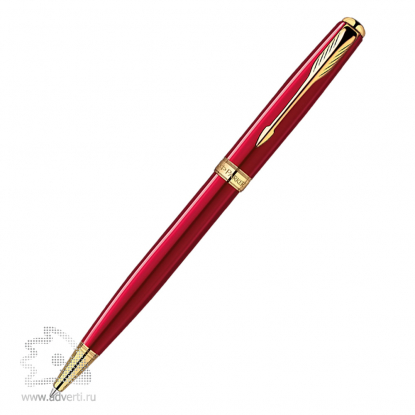 Шариковая ручка Parker Sonnet Laque Red GT