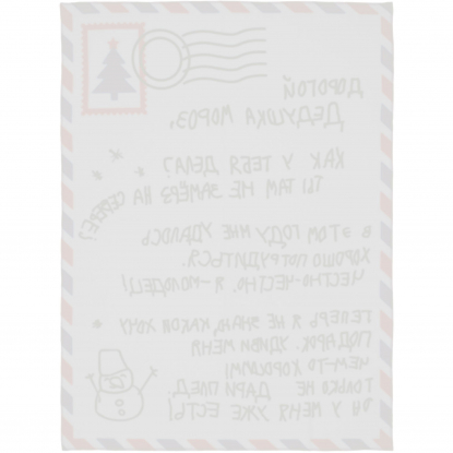 Флисовый плед Письмо Деду Морозу
