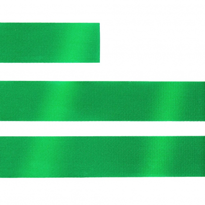 Лента сатиновая Satin 20 M, зеленая, 90 см