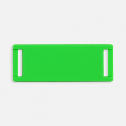 Лейбл из ПВХ Kova, зеленый неон
