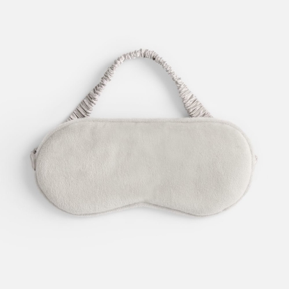 Двухстороняя маска для сна Veluto, серая