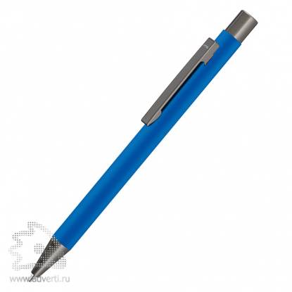 Шариковая ручка STRIGHT GUM soft touch, синяя
