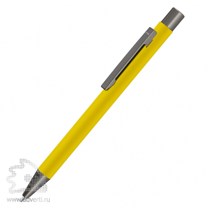 Шариковая ручка STRIGHT GUM soft touch, жёлтая