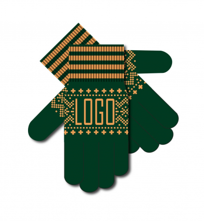 Перчатки на заказ Guanti, полушерсть