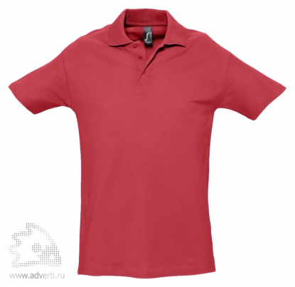 Рубашка поло Spring 210, мужская, красная