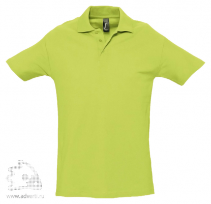 Рубашка поло Spring 210, мужская, светло-зеленая