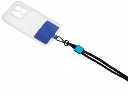 Ремешок на шею для телефона Риксо, синий