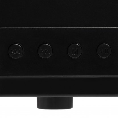 Беспроводная стереоколонка Uniscend Audeamus, чёрная, регулируемые кнопки