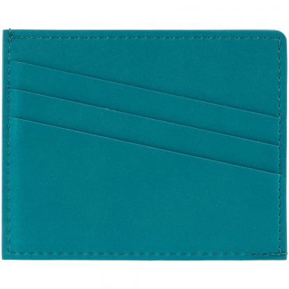 Чехол для карточек, бирюзовый