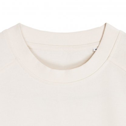 Футболка оверсайз унисекс Sideline, молочно-белая