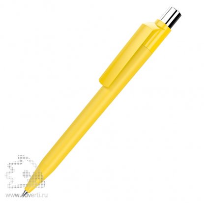 Шариковая ручка ON TOP SI GUM soft touch, жёлтая