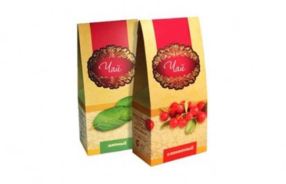 Чай листовой в коробочках домик, 50 г