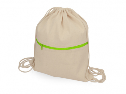 Рюкзак-мешок, зеленое яблоко