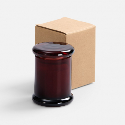 Ароматическая свеча Charmery, уд и пралине, красная