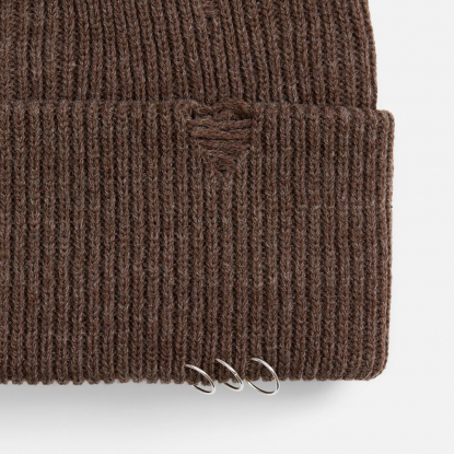 Шапка Ribelle, коричневая
