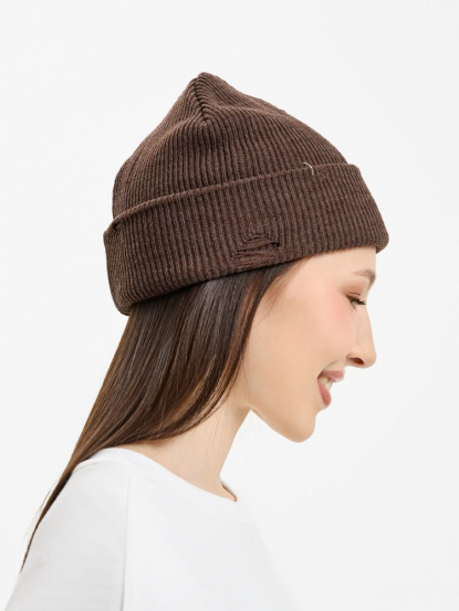 Шапка Ribelle, коричневая