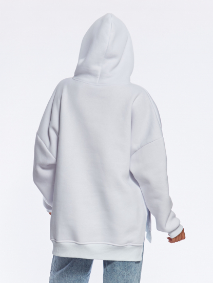 Худи унисекс оверсайз BB Vancouver, белый
