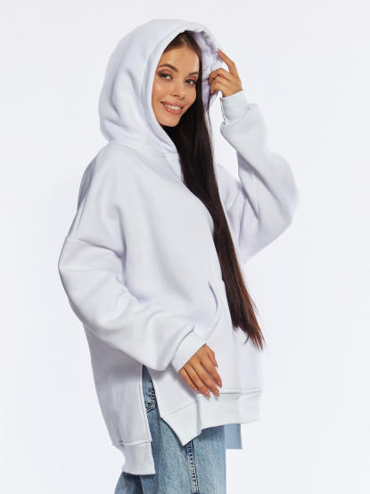 Худи унисекс оверсайз BB Vancouver, белый