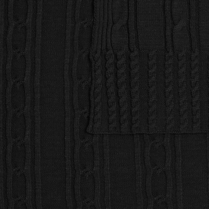 Плед Remitti, черный